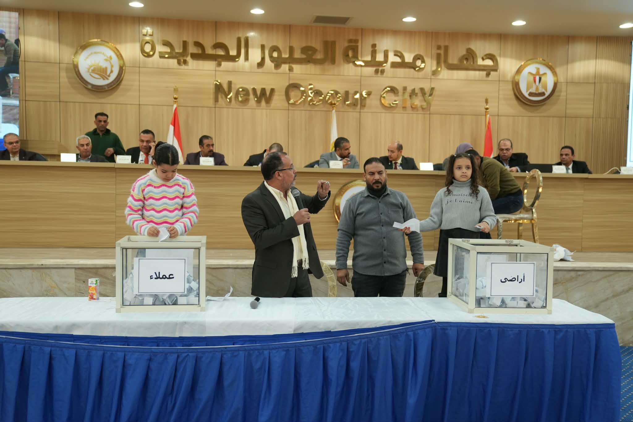 جهاز العبور الجديدة يخصص 390 قطعة أرض بمنطقتي القادسية والكيلو 48 في قرعة علنية 